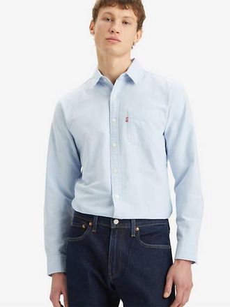 Levi's Sunset Pocket Shirt - Mens - XL - Blue
