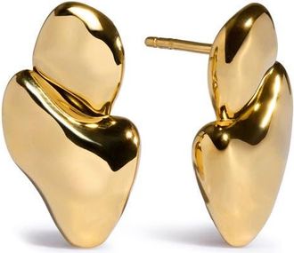 Monica Vinader Odyssey Stud Earrings in 18K Gold Vermeil at Nordstrom