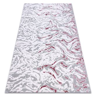 RugsX Rugsx - Alfombra Acr&iacute;lica Dizayn 123 Gris Claro / Rosa Claro Grey 160x230 Cm