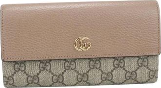 Gucci Portafoglio lungo Pre-owned (bi-fold) - - Pre-owned - Donna - Beige - ONE SIZE