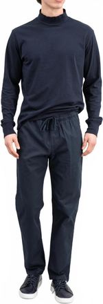 SAVE KHAKI UNITED Easy Twill Straight Chino Pants In Navy