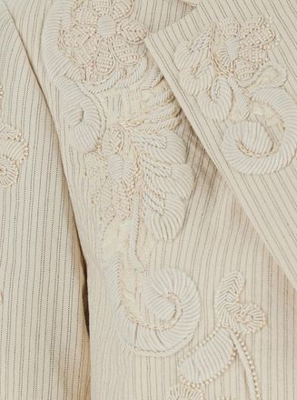 Dries Van Noten Womens Jacket Birdy Beige Blazers