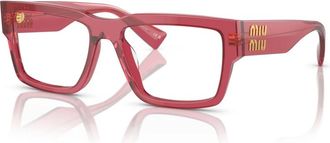 Miu Miu unisex, Accessoires, Rood, Maat: 54 MM