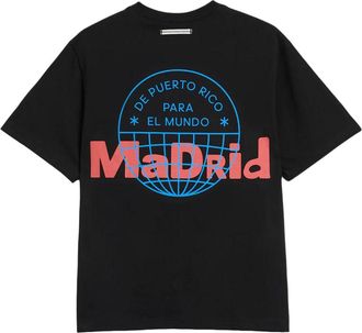 adidas x Bad Bunny DtMF Tour Merch Madrid T-Shirt Black KW8068