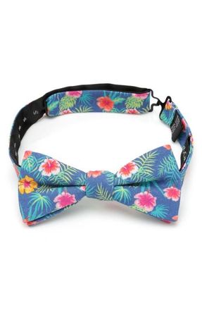 Cufflinks Inc. Tropical Cotton Bow Tie in Multi at Nordstrom