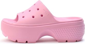 Crocs (WMNS) Crocs Stomp Slides Pink 209346-6WY