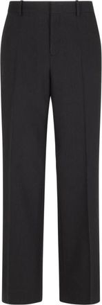 Acne Studios Broeken, Heren, Zwart, L, Katoen, Zwarte Broek Look D