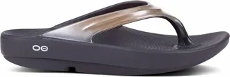 Oofos Womens Oolala Luxe Sandals In Latte