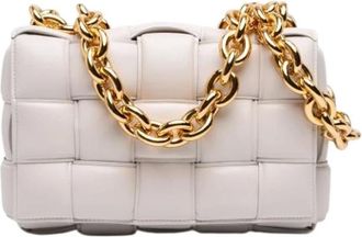 Bottega Veneta Borsa a mano Bottega Veneta Pre-owned in nappa intrecciata imbottita - - Pre-owned - Donna - Bianco - ONE SIZE
