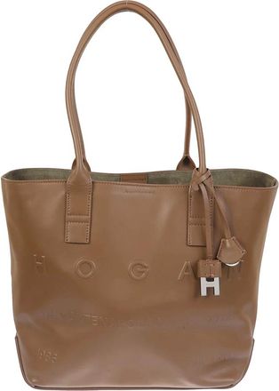 Hogan Tassen, Dames, Bruin, ONE Size, Leer, Shopping