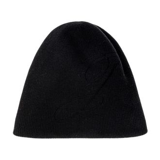 Jacquemus Logo Beanie - Dames - Accessoires - Zwart - Maat: ONE Size Zijde