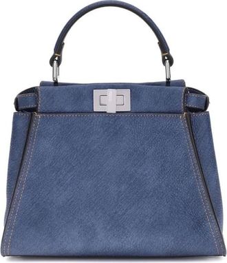 Fendi Mujer, Bolsos, Azul, Talla: ONE Size