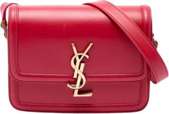 Saint Laurent Pre-owned Solferino Schoudertas - Dames - Vintage Schoudertas - Rood - ONE Size - Leer - Vintage