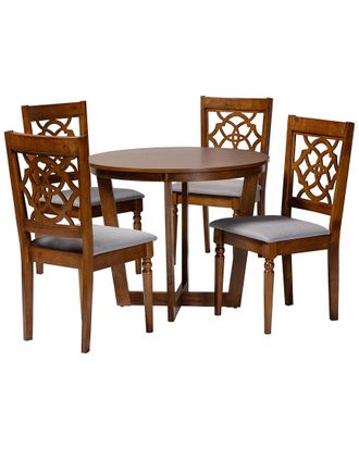 Baxton Studio Valerie Modern 5Pc Dining Set