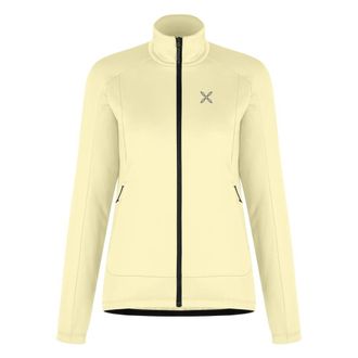 Montura Pulse Maglia - Dames - Fleece jassen - Beige - M - Polyester - Fitness