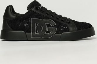 Dolce & Gabbana Sneakers Portofino Dolce & Gabbana in pelle e pizzo
