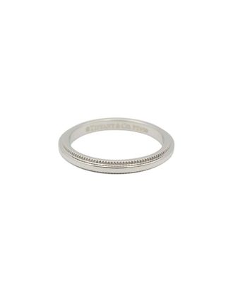 Tiffany & Co. Tiffany & Co Platinum Tiffany & Co Milgrain Ring (Authentic Pre-Loved)