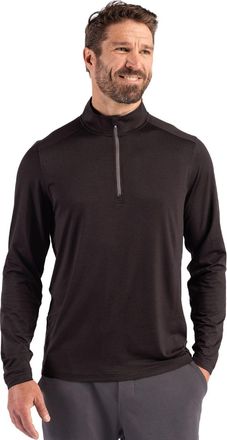 Cutter & Buck Coastline Epic Comfort Recycled Mens Quarter Zip