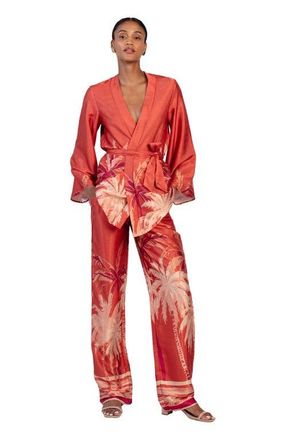 Diarrablu Mini Kimono in Coco Terracota at Nordstrom, Size 3X-Large