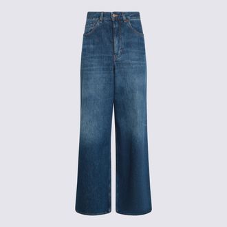 Chloé Jeans Blue And Green