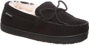 Bearpaw Moc II Slipper - Wide Width Available in Black at Nordstrom Rack, Size 10
