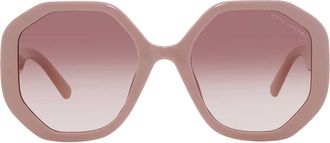 Marc Jacobs Brown Gradient Geometric Ladies Sunglasses MARC 659/S 035J/HA 53
