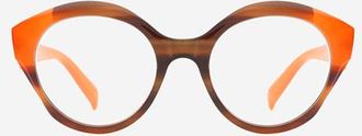 Reality Eyewear La Collette Reader Glasses in Ochre at Nordstrom, Size +2.00