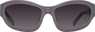 Linda Farrow DRIES VAN NOTEN DVN215 C4 Mens Sunglasses Purple Size 57