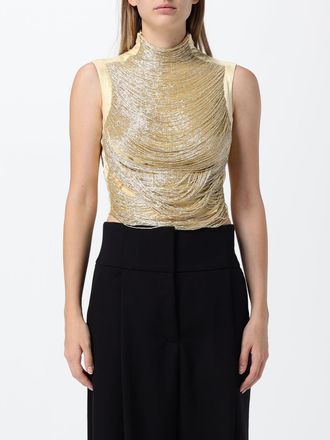 Cult Gaia Top con frange gioiello