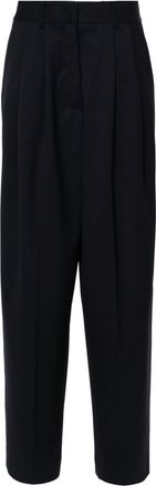 P.A.R.O.S.H. Liliuxy trousers - women - Elastane/Virgin Wool - S - Blue