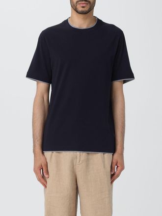 Brunello Cucinelli T-shirt basic Brunello Cucinelli in cotone