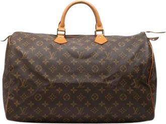 Louis Vuitton Pre-owned Handbags, female, Brown, Size: ONE SIZE Pre-owned Speedy 40