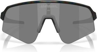 Oakley Signature Sutro Lite Sweep Zonnebril - unisex - Zonnebrillen - Zwart - 39 MM - Leer - Accessoires