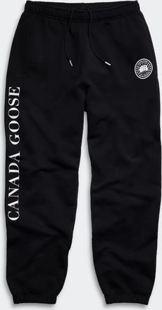 Canada Goose Pantalon de jogging Rove &agrave; imprim&eacute; (Hommes, Black, TTG)