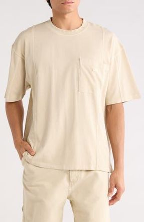 HUGO BOSS Boxy Pocket Tee in Medium Beige at Nordstrom Rack, Size Xx-Large