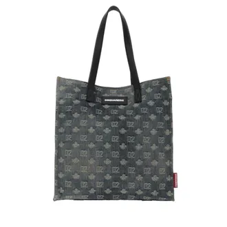 Dsquared2 Embroidered Denim D2 Shopping Bag M2498 Borse A Mano