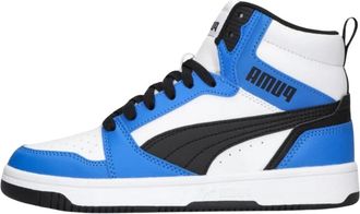 Puma Hoge Sneakers Rebound V6 Mid - Heren - Sneakers - Veelkleurig - 37 EU - Leer - Schoenen