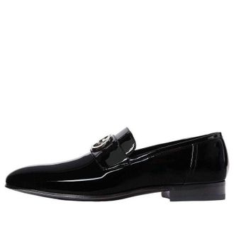 Gucci Interlocking G Loafer Black Leather 730134-BNC00-1000