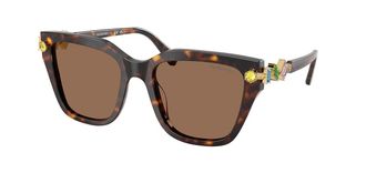 Swarovski SK6041F Asian Fit 100273 Womens Sunglasses Tortoiseshell Size 53