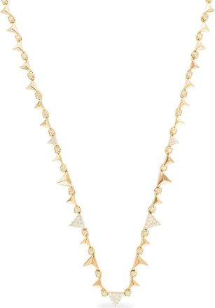 Alessa Jewelry RISING diamonds necklace - Pink