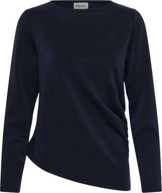 MY ESSENTIAL WARDROBE Lange mouwen top - Dames - Longsleeves - Blauw - L - Tops