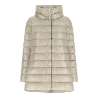 Herno Dames, Jassen, Beige, Maat: M Zijde
