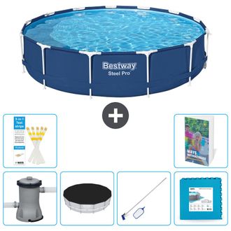 Bestway Piscina Bestway Steel Pro Redonda - 396x84 Cm - 7-piezas S191