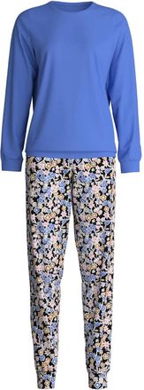 CALIDA Pijama con pu&ntilde;os - Nightwear & Lounge - Mujer - Azul - S