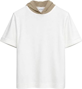 Gran Sasso Hoodie 60153/76010 - Heren - Hoodies - Wit - XL - Katoen - Hoodies & sweatvesten