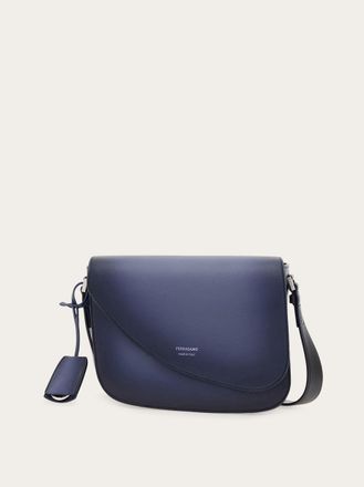 Ferragamo Men Fiamma messenger bag (S) Blue