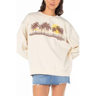 Roxy Morning Hike Sweatshirt in Parchment at Nordstrom Rack, Size X-Large
