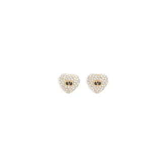 Valentino Garavani Gold Copper Earrings-Donna