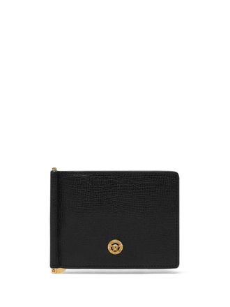 Versace Portafoglio bi-fold Medusa Biggie - Nero