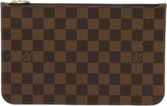 Louis Vuitton Pre-owned Clutches, female, Brown, Size: ONE SIZE Pre-owned Vintage Canvas Clutch